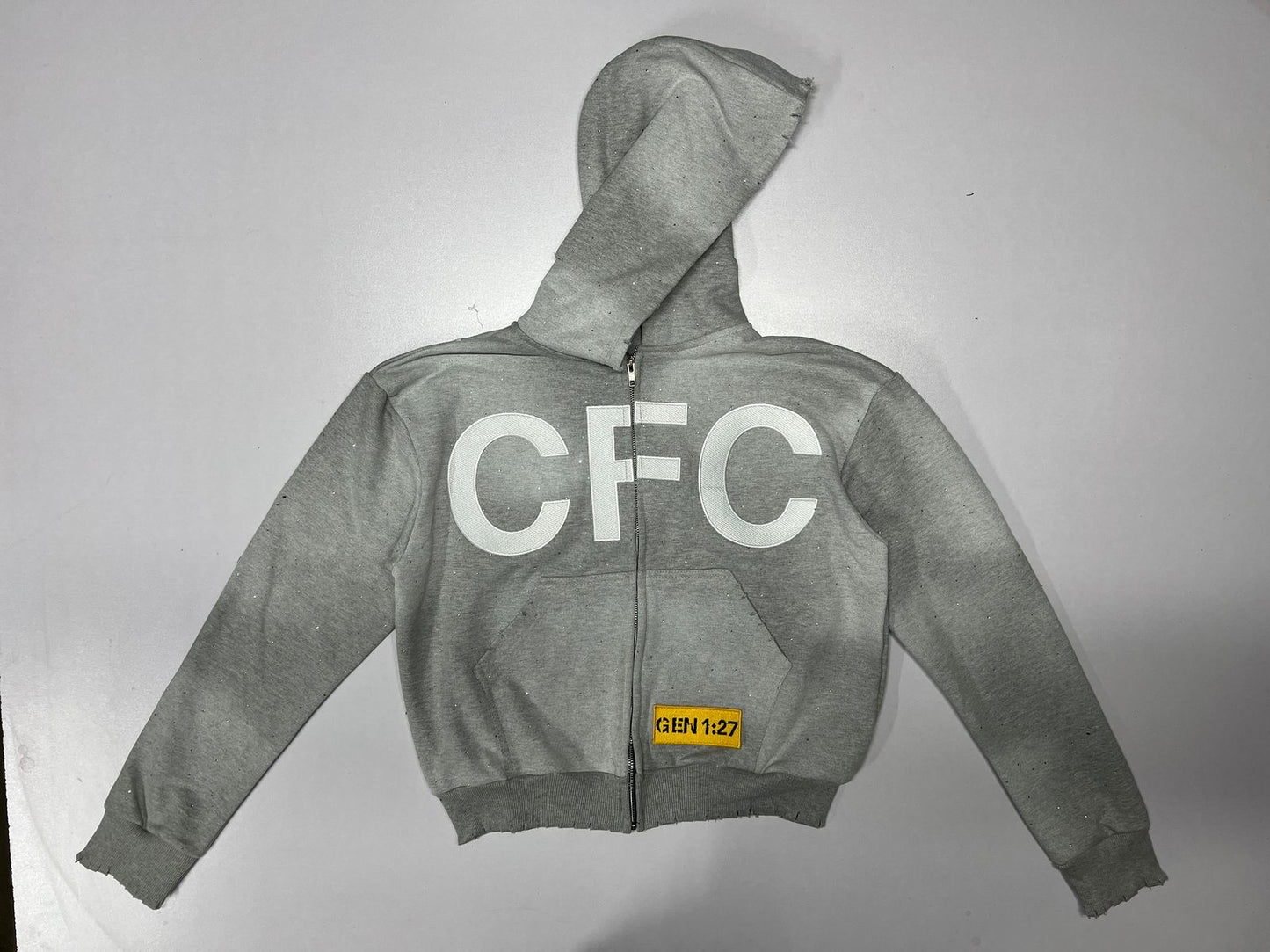 "Da Greyy" Zip Up Hoodie