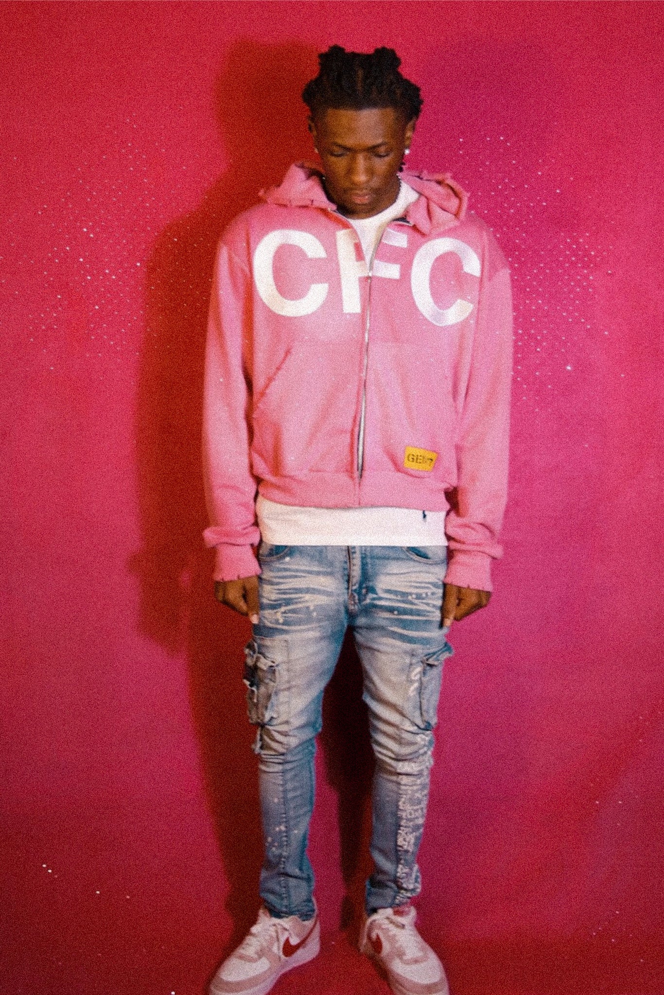 "Da Piink" Zip Up Hoodie