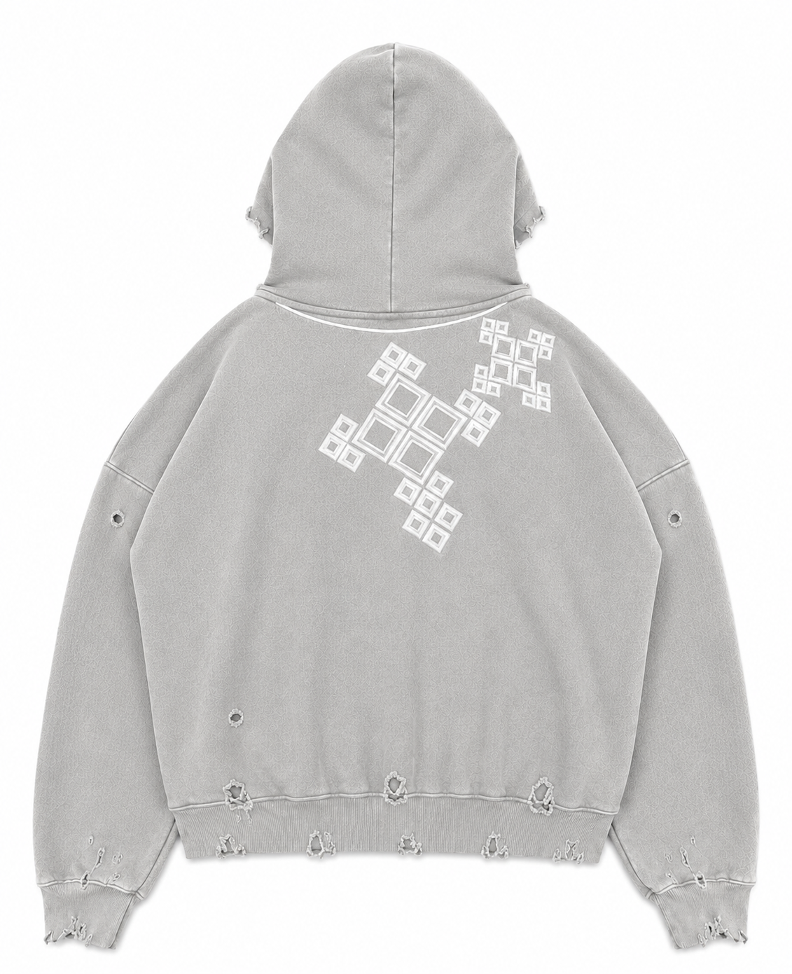 "Da Greyy" Zip Up Hoodie