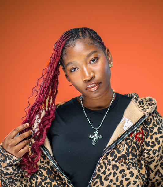 "Ethio-Cheetah" – Womans Hoodie