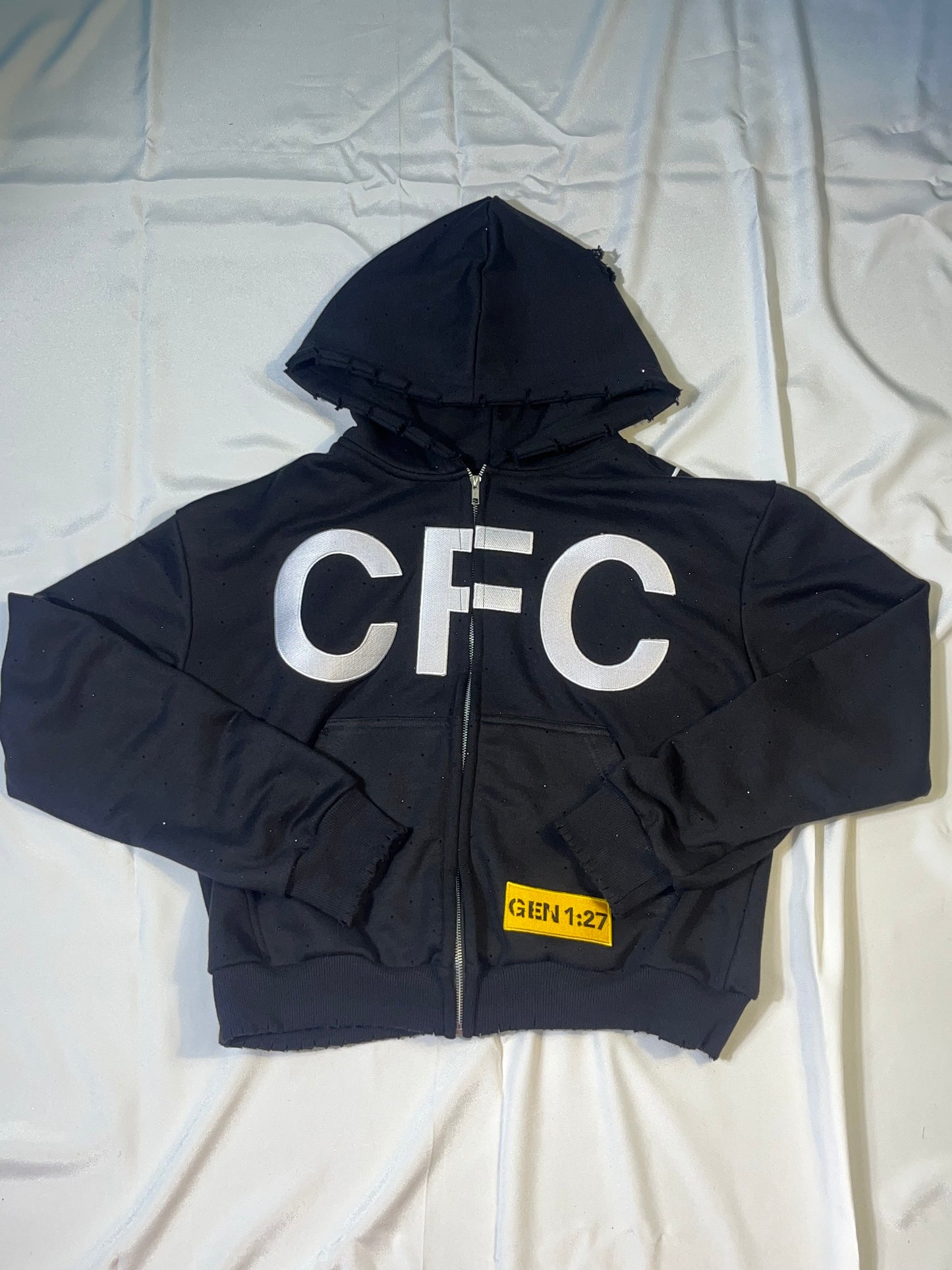 "Da Blaack" Zip Up Hoodie